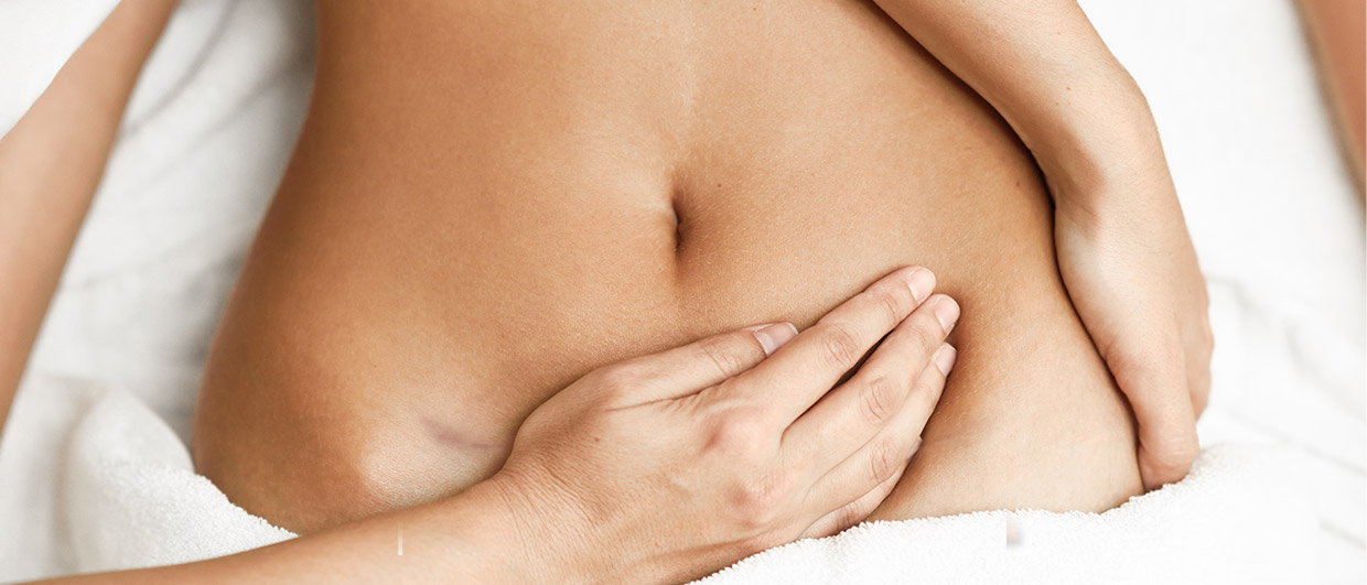 Postpartum massages for your C-section scar